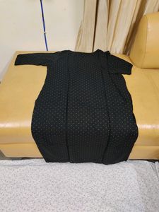 Black Polka Kurti