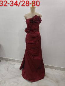 Elegant Maroon Ethnic Gown