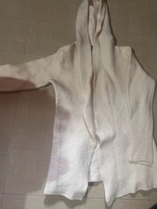 Shrug Beige With Tint Of Pink Color