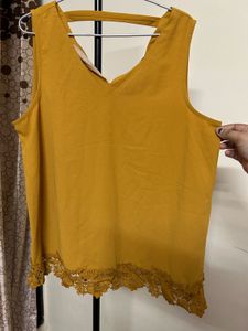 Vero Moda Lace Trim Top