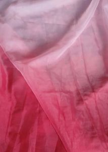 Ombre Dual Tone Organza Saree Without Blouse