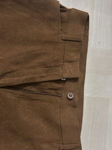 Brown Flared Pants