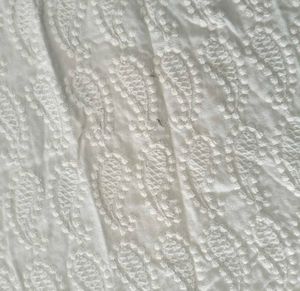 White Chikankari Cotton Kurta