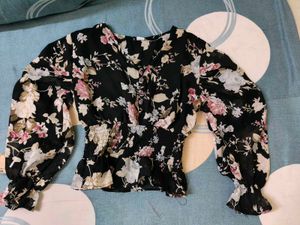 Floral Crop Top