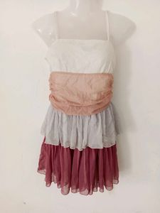 Tiered Mini Dress