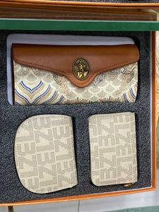 IMPORTED DESIGNER 3 PCS WALLET GIFT SET WD BOX
