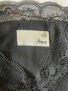Black Lace Trim Cami