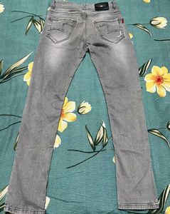 Gray Denim Jeans