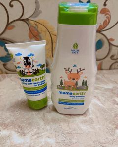 Mamaearth Baby Face Cream & Powder
