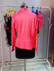 ZARA Trafaluc Peplum Shirt