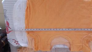 Peach Embroidered Kurta Set