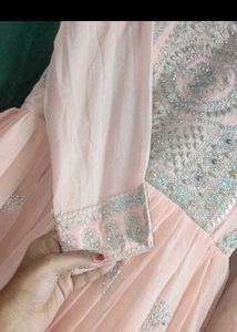 Elegant Embroidered Ethnic Gown