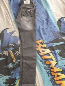 Grey Colour Denim Jeans