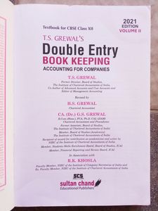 Class 12 Commerce Books