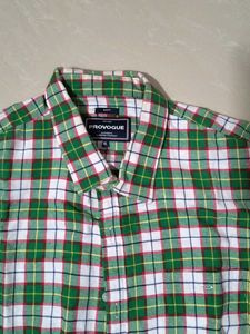Green Plaid Shirt BRAND NEW , NOT USED
