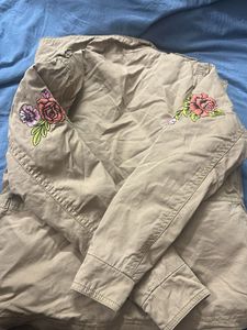 Floral Embroidered Jacket