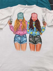 Girls Over Size T- Shirt
