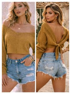 🎁Buy1 Get1 Free Back Knot Crop Top