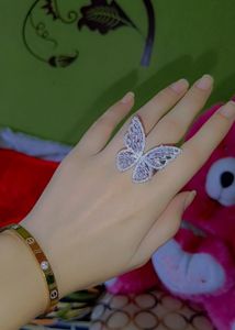 Ad butterfly Ring+Earrings Combo