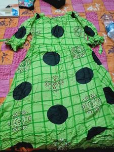Beautiful green gown