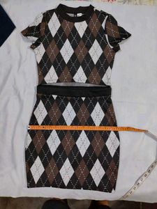 Argyle Outfit &amp; Heels