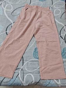 Pink Wide Leg Pants