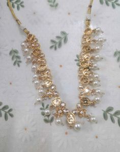 Elegant Fuschia Kundan Necklace Set ✨