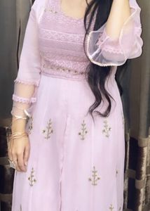 Beautiful Dress With Plazo