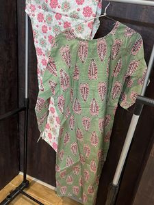 Cotton Kurta Set