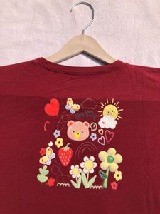 ‼️mehroon colour new crop top🛑🛑