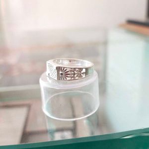 Pure Silver High Quality White CZ  Ring