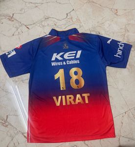 RCB Cricket Jersey - Fan Gear