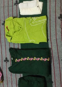 Combo kurta sets Green edition
