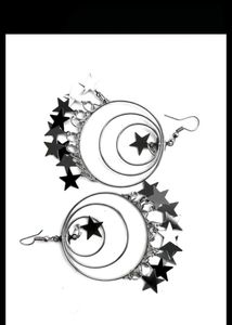 Star Drop Earrings