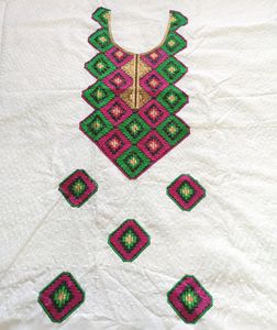 Dress Material Chikankari Embroidery