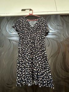 V Neck Aline Dress