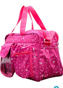 Brand New Diaper Bag for Baby Essentials-Pink Colo