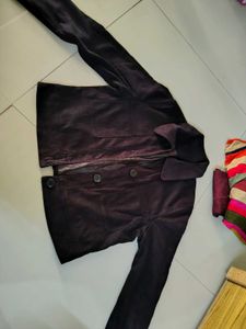 Black Half Jacket