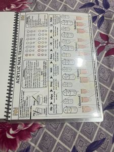 Nail Art Practice Book