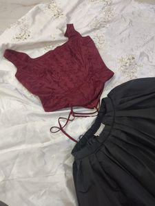 Red &amp; Black Formal Dress