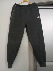 Puma Gray Zip-Up Hoodie track suit