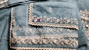 Libas  Embroidered kurti sets (new without use) 🩵