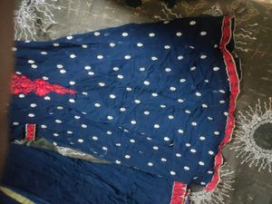 Anarkali Set With Sarara And Dupatta
