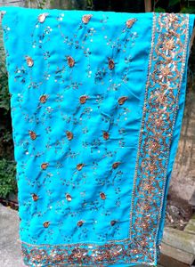 Heavy Work Saree