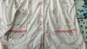 Cute Strawberry Night Dress