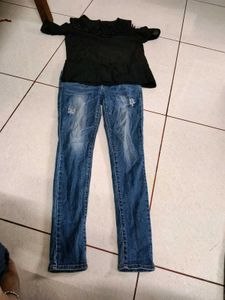 Distressed Skinny Jeans