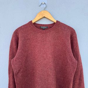 Burgundy Pullover Sweater