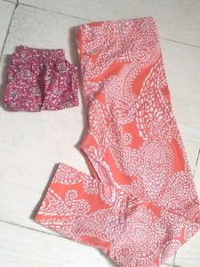 Pair Of Legging And Innerwear For 6 Years.