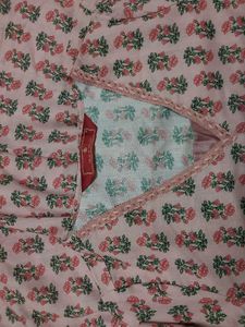 Cute Pink Floral Dress