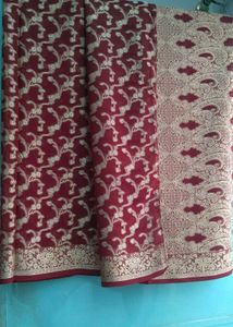 Maroon Exclusive Saree